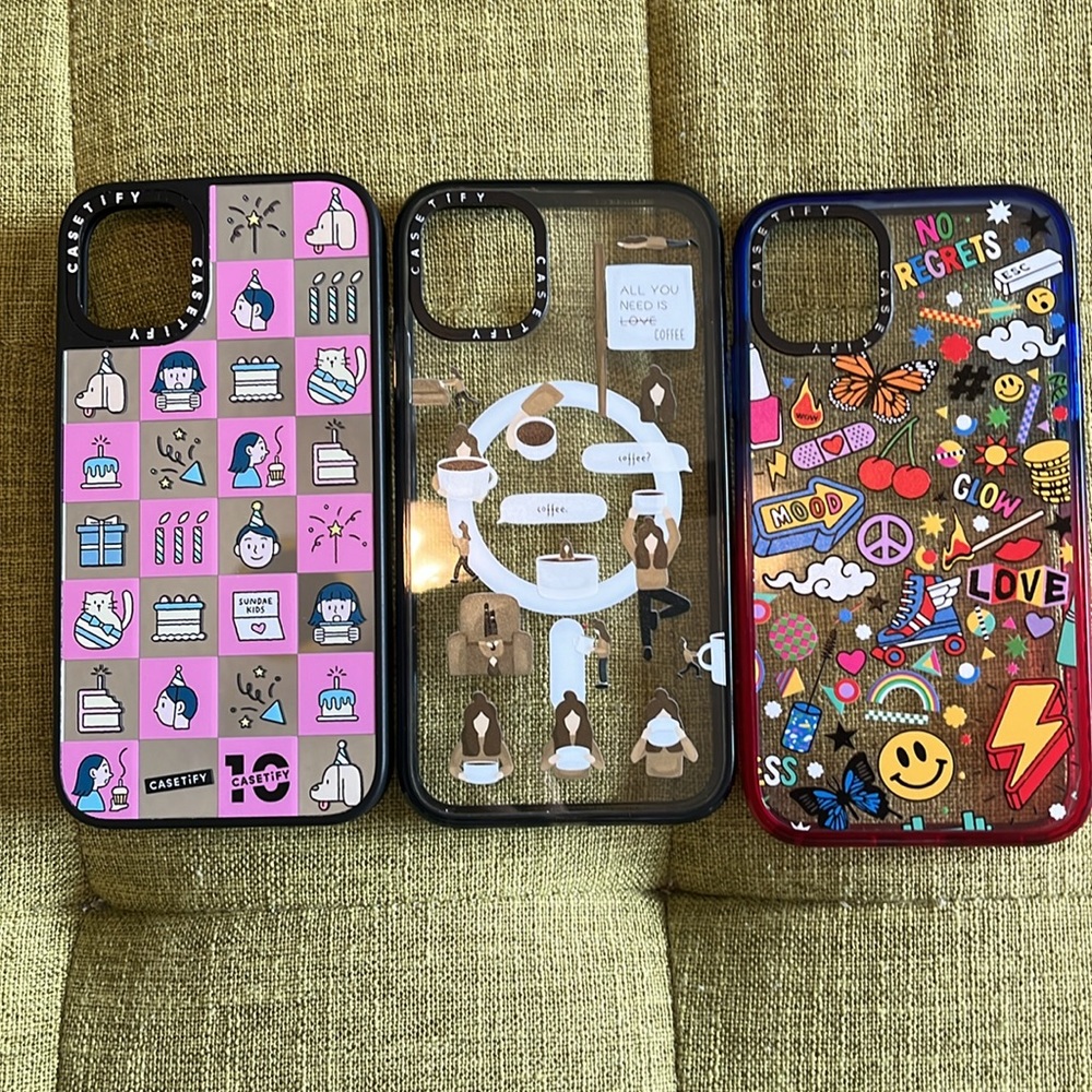 Casetify iPhone 11 cases lot